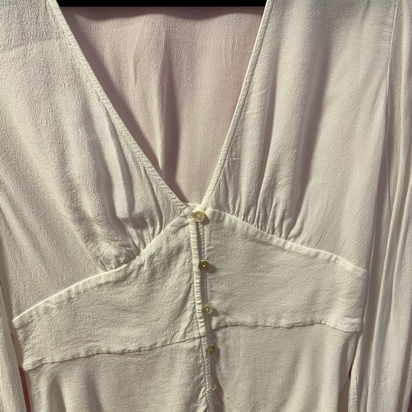 Aritzia Wilfred New Prairie Blouse Size Small - Picture 2 of 6